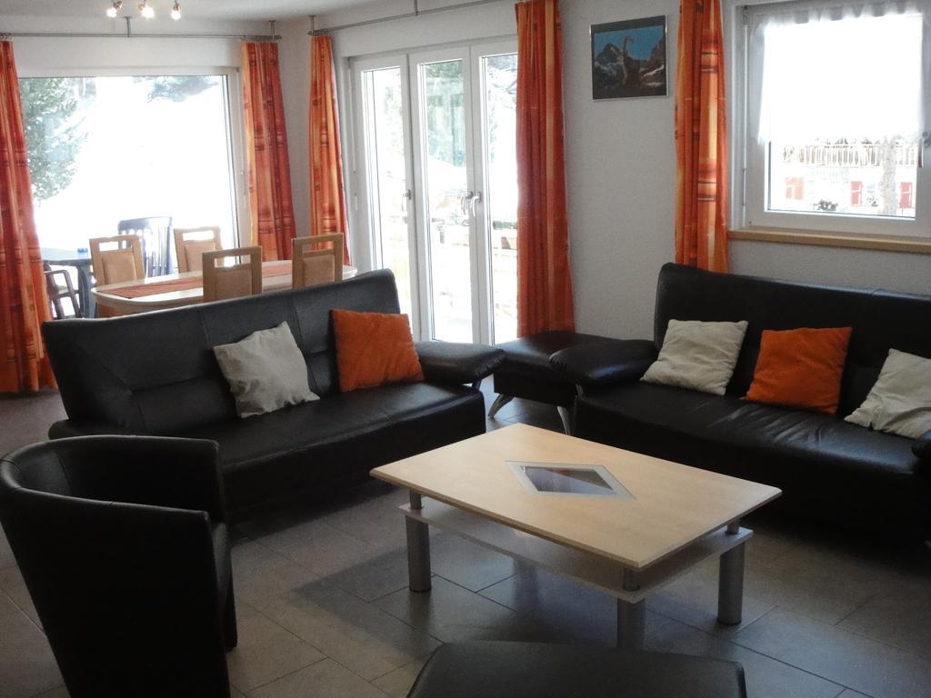 Apartamento Haus Alpenstern Saas-Grund Habitación foto