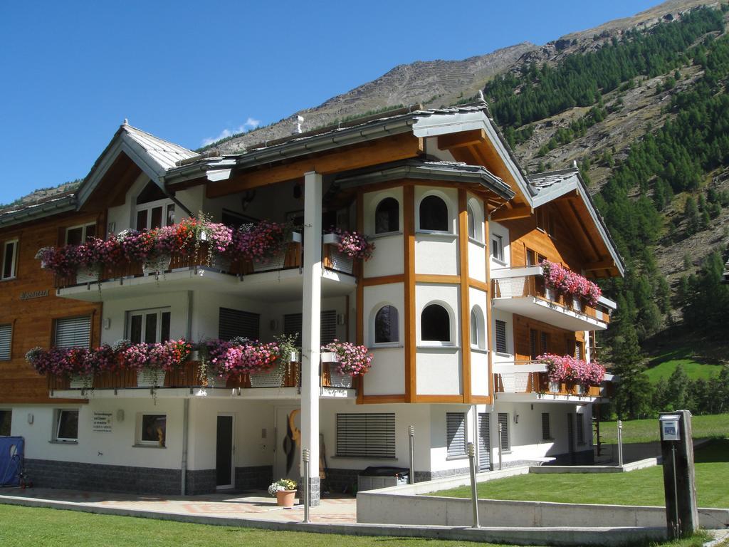 Apartamento Haus Alpenstern Saas-Grund Exterior foto